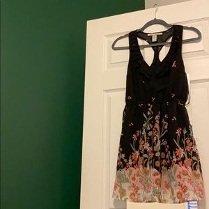 Floral A- line summer dress